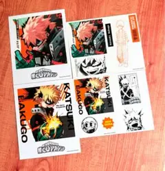 僕のヒーローアカデミア 原作 カード ステッカー 爆豪勝己