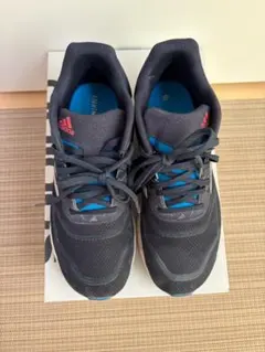adidas ランニングシューズ ネイビー　21㎝