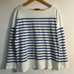 SAINT JAMES ボーダーロンT 長袖カットソー 古着