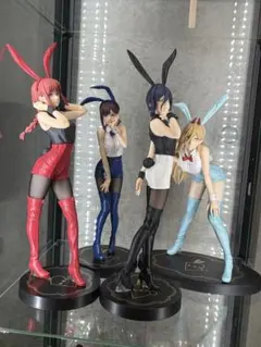 ラウンドワン　チェンソーマン バニー フィギュア レぜ　マキマ　パワー　コベニ ラウンドワン チェンソーマン バニー フィギュア レぜ マキマ パワー