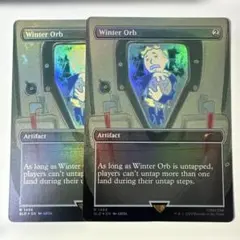 MTG 冬の宝珠/Winter Orb 4ED 英語2枚 - メルカリ