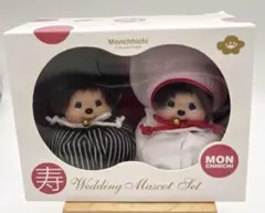 Wedding Monchhichi 和装 ペア ぬいぐるみ - メルカリ