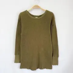 90s カナダ軍 サーマル ロンT 長袖 Tシャツ アンダーシャツ S71b