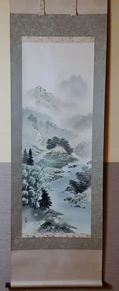 掛け軸　三浦白雲　四神相応山水図 2025年最新】四神相応図の人気アイテム - メルカリ