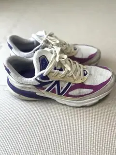 【大谷選手愛用】New Balance 990 V6 パープル × ホワイト
