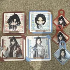薬屋のひとりごと コラボカフェ クリアファイル 猫猫 壬氏 コースター