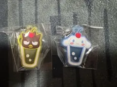 サンリオ クリアクリームソーダ めじるしラバーチャーム ガチャガチャ