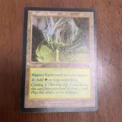 Slippery Karst 土地カード