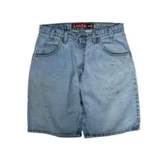 90s Levi’s SilverTab USA製 バギーショーツ W34ワイドのサムネイル