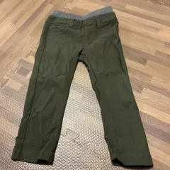 オリーブグリーン 長ズボン グレーウエスト