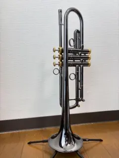 【極美品】Queen Brass ZORO ブラックニッケル B♭トランペットのサムネイル