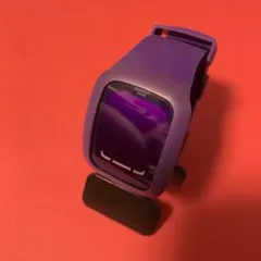 スウォッチ　swatch swiss 腕時計　パープル　電池切れ