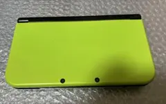 Newニンテンドー3DS LL ライム×ブラック　ジャンク