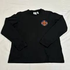 adidas グラフィックプリント 長袖カットソー ロングスリーブ Tシャツ L