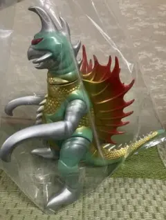 マルサン 世紀の大怪獣 ガイガン450 クリアブルー Gigan ソフビ 未開封