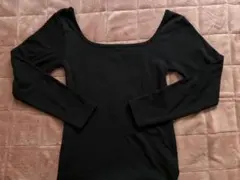 まるで毛布！のような暖かさ・厚手深スクエアネック長袖