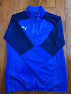 Puma サッカージャージ 水色/紺色　上下セット　【上・XL】　【下・L 】