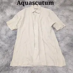 『Aquascutum』 アクアスキュータム チュニック シャツ ブラウス