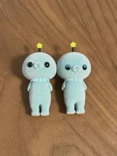 教育番組　フロッキーフィギュア　ガチャガチャ　タマ2体