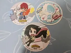 僕のヒーローアカデミア ヒロアカ 特典 コースター 轟焦凍 蛙吹梅雨 3点