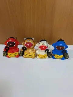309 龍虎　鬼　カラフル　4体セット