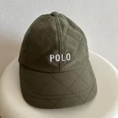 POLO Babyキルティングキャップ オリーブ 48cm