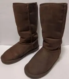 中まで暖かい ムートンブーツ ブラウン　サイズM
