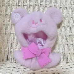 ユニベアシティ シークレットポンチョ ピンク ディズニー