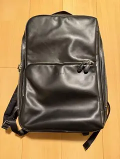 TAKEO KIKUCHI レザー バックパック リュック 黒のサムネイル