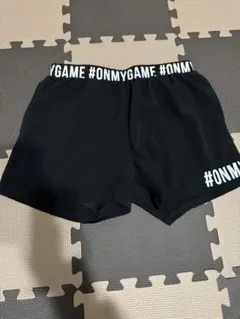 【インナー付】黒のショートパンツ #ONMYGAME