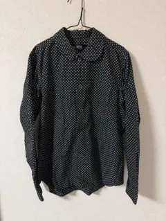 ユウ様専用】BLACK COMME des GARCONSドット柄フードシャツ - メルカリ