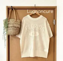 新品！Lugnoncure 5390円→1890円 前後2WAY ロゴ ニット