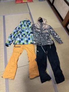 スノーボードウェア　2セット　メンズ　Sサイズ