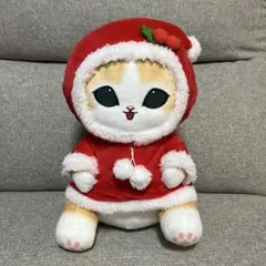 モフサンド　クリスマスにゃん　BIGぬいぐるみ　サンタクロース