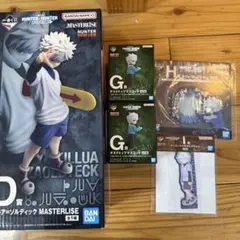 ♡*読様 一番くじ HUNTER×HUNTER D賞 キルア ほか4点 新品未開