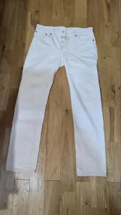 WAREHOUSE & CO. Lot 900 ホワイトデニム W32 L32のサムネイル