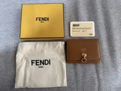 FENDI ブラウンカードケース 保存袋付き