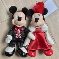 ディズニーシー ビッグバンドビート ぬいぐるみバッジ ミッキー ミニー