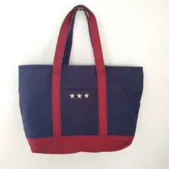 【BACK NUMBER】トートバッグ 金色の星付のサムネイル