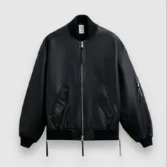 ZARA × Maison Specialレザーボンバージャケット　M