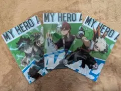 新品★僕のヒーローアカデミア クリアファイル 3枚セット