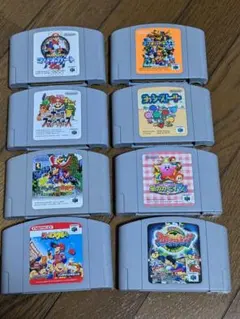 ジャンク　NINTENDO64 ゲームソフトセット 8本