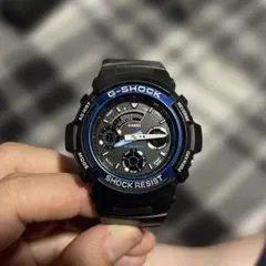 CASIO G-SHOCK AW-591 アナデジブルーメタルモジュール4778のサムネイル