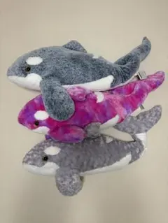 シャチ ぬいぐるみ BIGサイズ3体セット