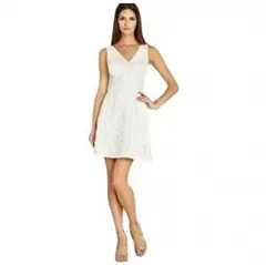 BCBG MAXAZRIAホワイトドレス