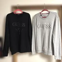 guess トレーナー　２点セット　ブラック　グレー　ゲスのサムネイル