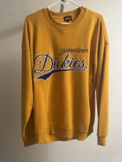Dickies イエロープリントトレーナー