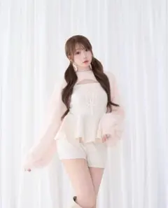 Rosé Muse ロゼミューズFringe knit 3P setセットアップ - メルカリ