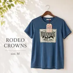 57新品　Rodeocrowns インディゴ　デニムカラー　Tシャツのサムネイル