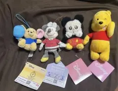 ディズニー ぬいぐるみ・マスコット 4体セット